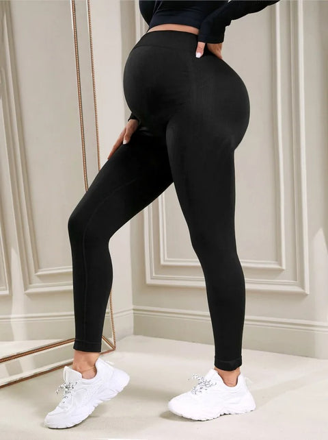 AURA™ High Waist Ultra-Stretchy Maternity Leggings