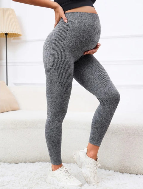 AURA™ High Waist Ultra-Stretchy Maternity Leggings