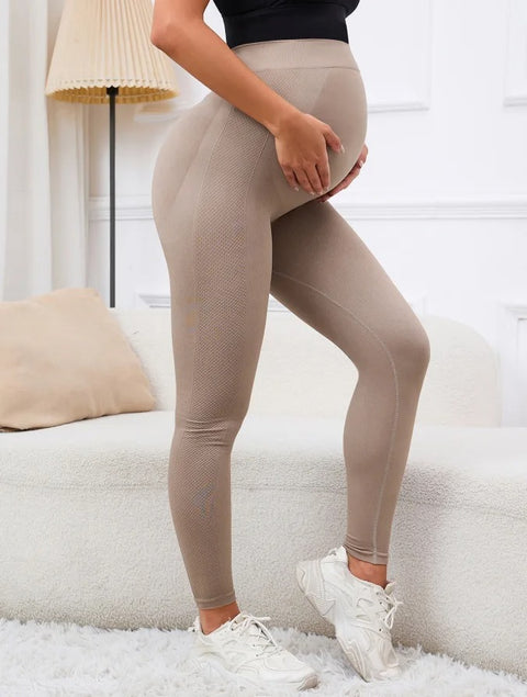 AURA™ High Waist Ultra-Stretchy Maternity Leggings